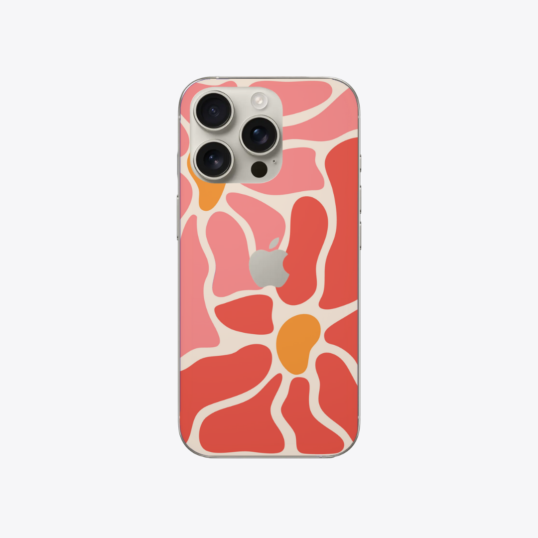 Fleurs sauvages - Sticker pour Iphone