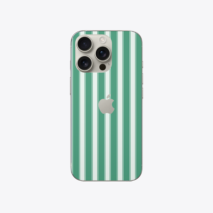 Green Lines - Sticker for Iphone