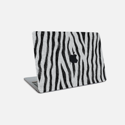 Rayures sauvage - Zebre - Sticker pour Mac