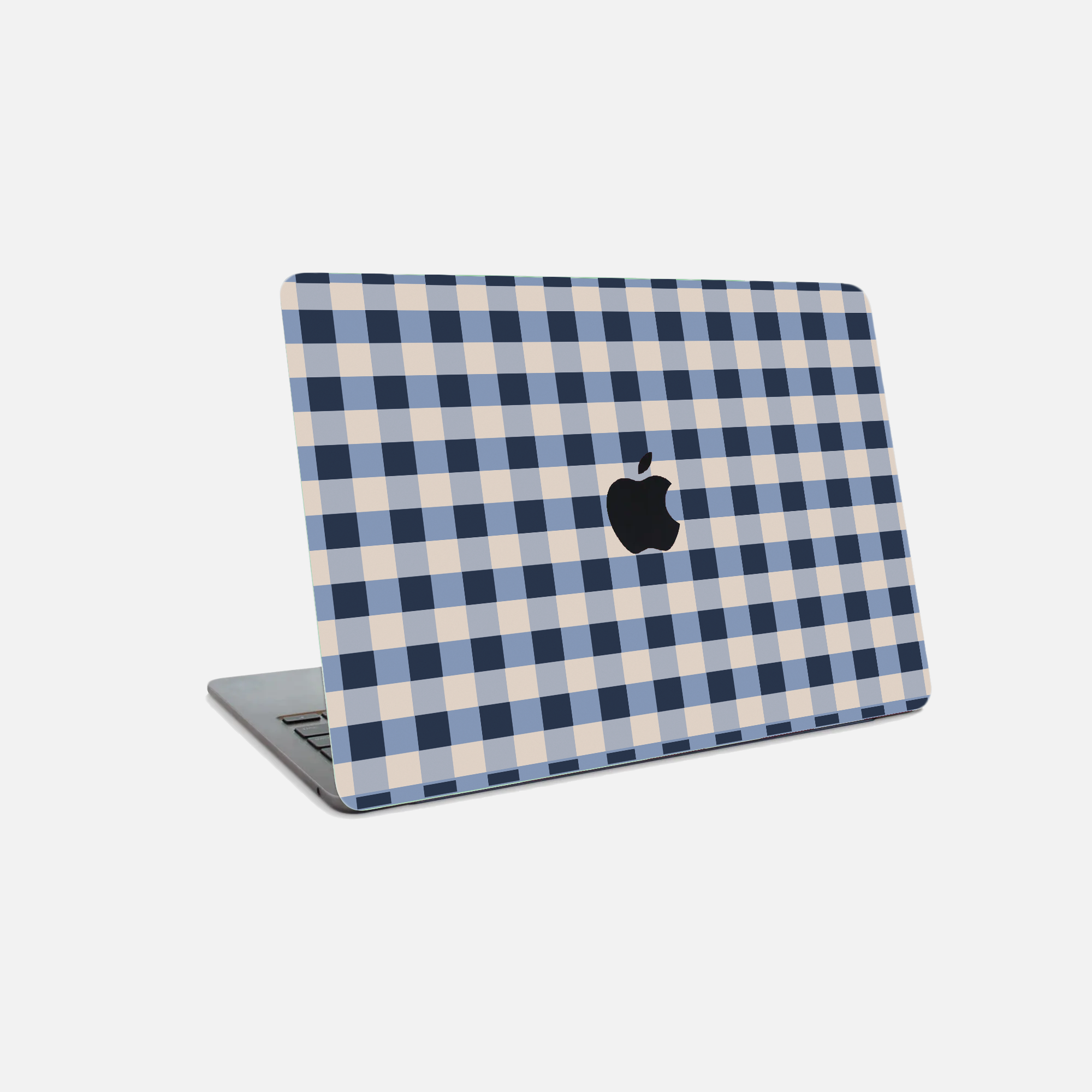 Carreaux bleues - Sticker pour Mac