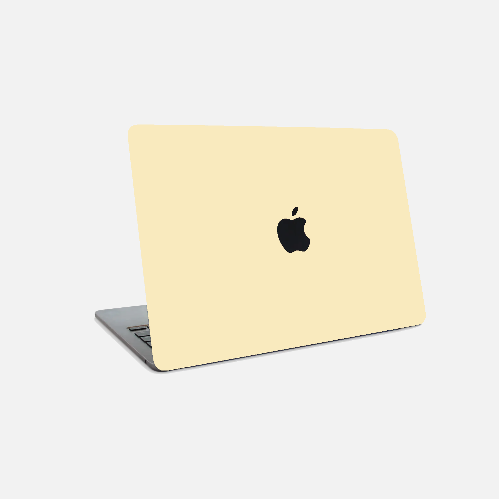 Jaune doux - Sticker pour Mac