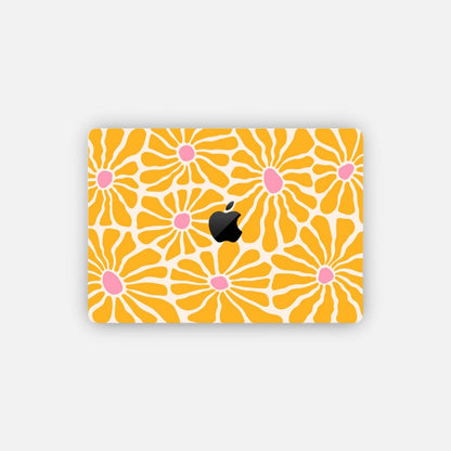 Yellow Flowers - Mac Sticker