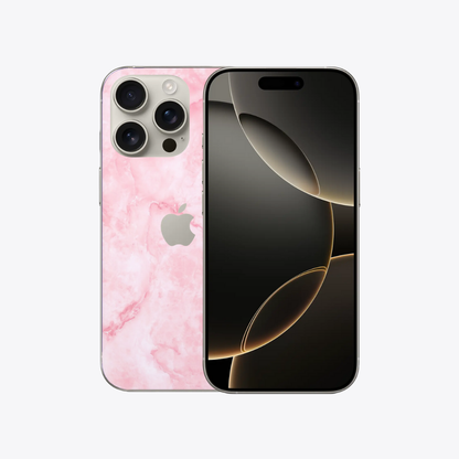 Marbre Rose - Sticker pour Iphone