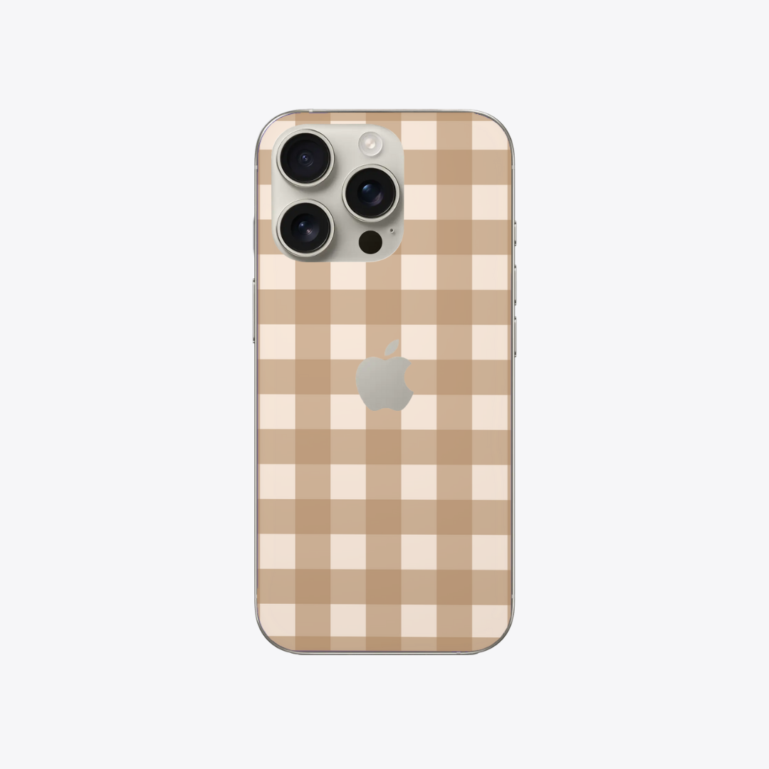 Biscuit beige tiles - Iphone sticker