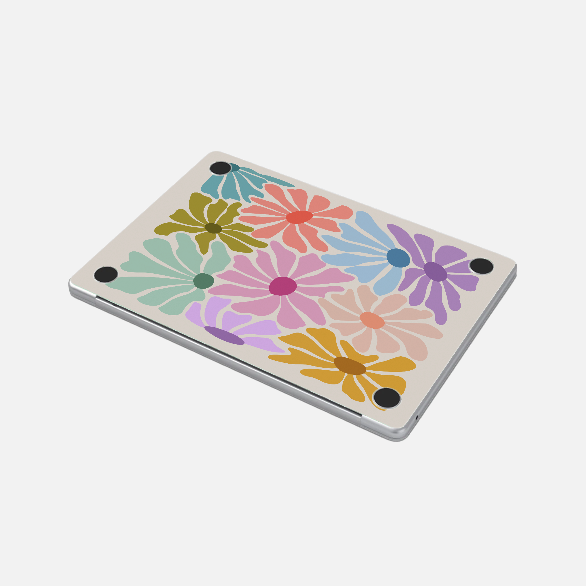Fleurs sauvages - Sticker pour Mac