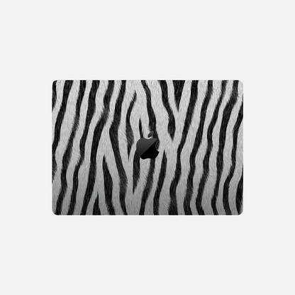 Rayures sauvage - Zebre - Sticker pour Mac