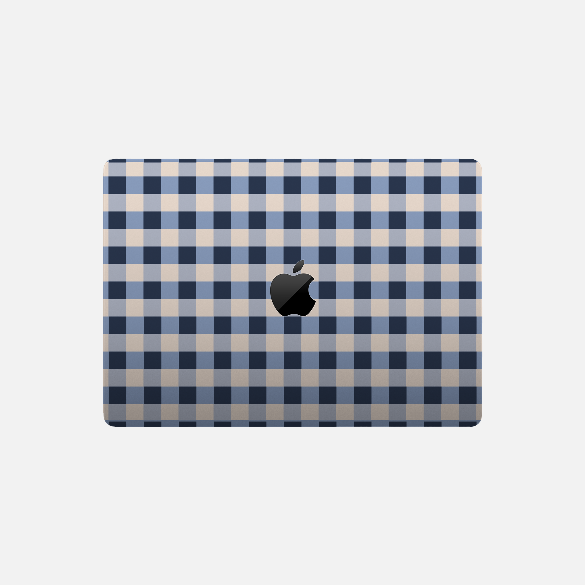 Carreaux bleues - Sticker pour Mac