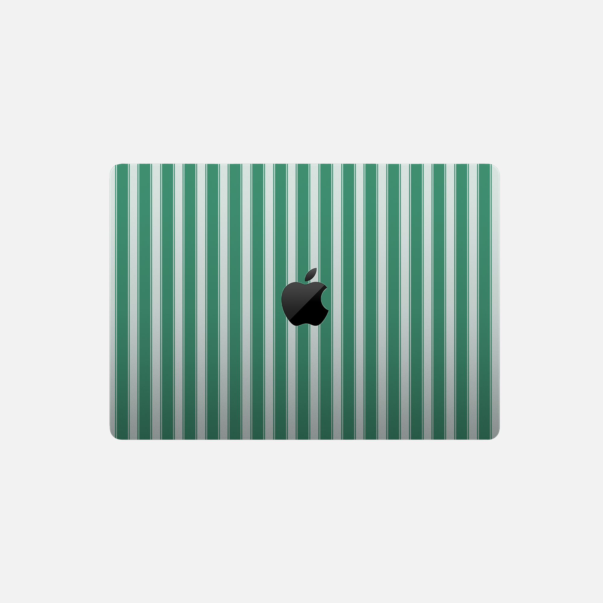 Lignes vertes - Sticker pour Mac