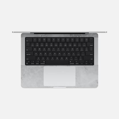 Marbre Gris - Sticker pour Mac