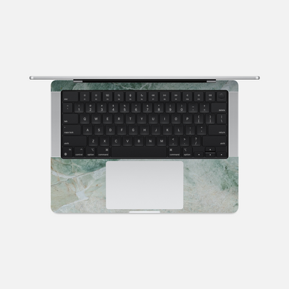 Marbre Vert - Sticker pour Mac