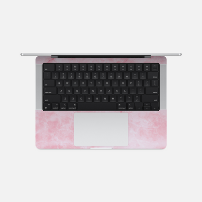 Marbre Rose - Sticker pour Mac