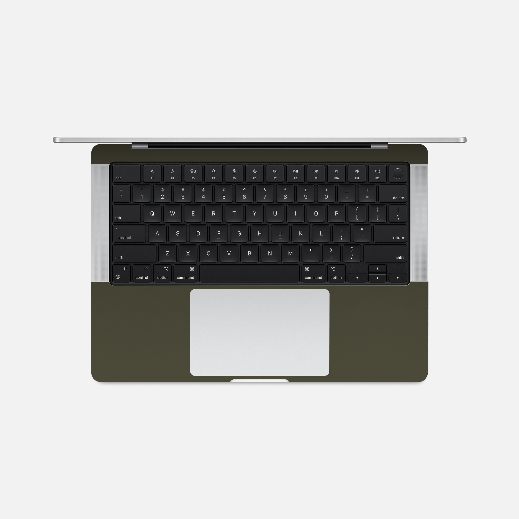 Vert uni - Sticker pour Mac