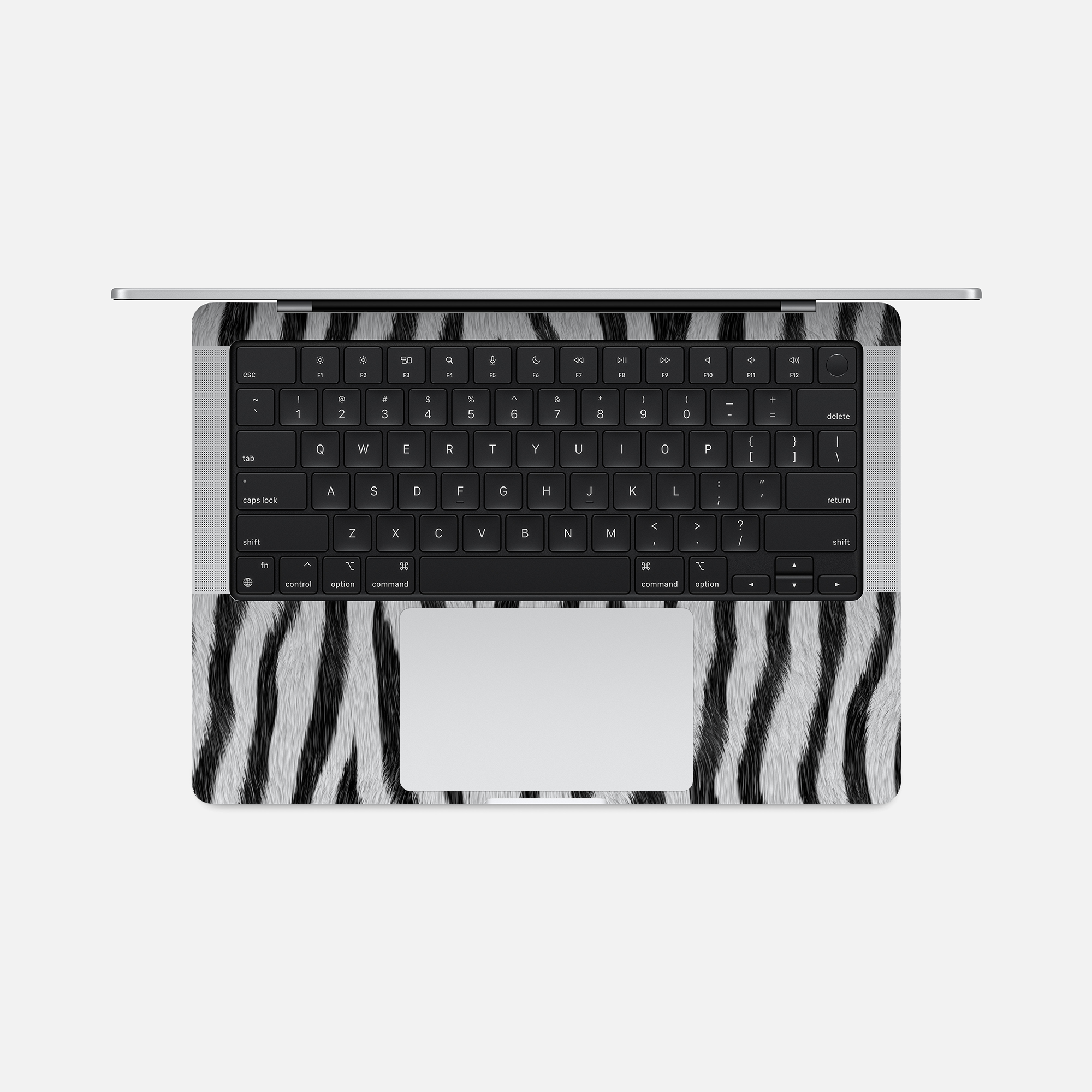 Rayures sauvage - Zebre - Sticker pour Mac