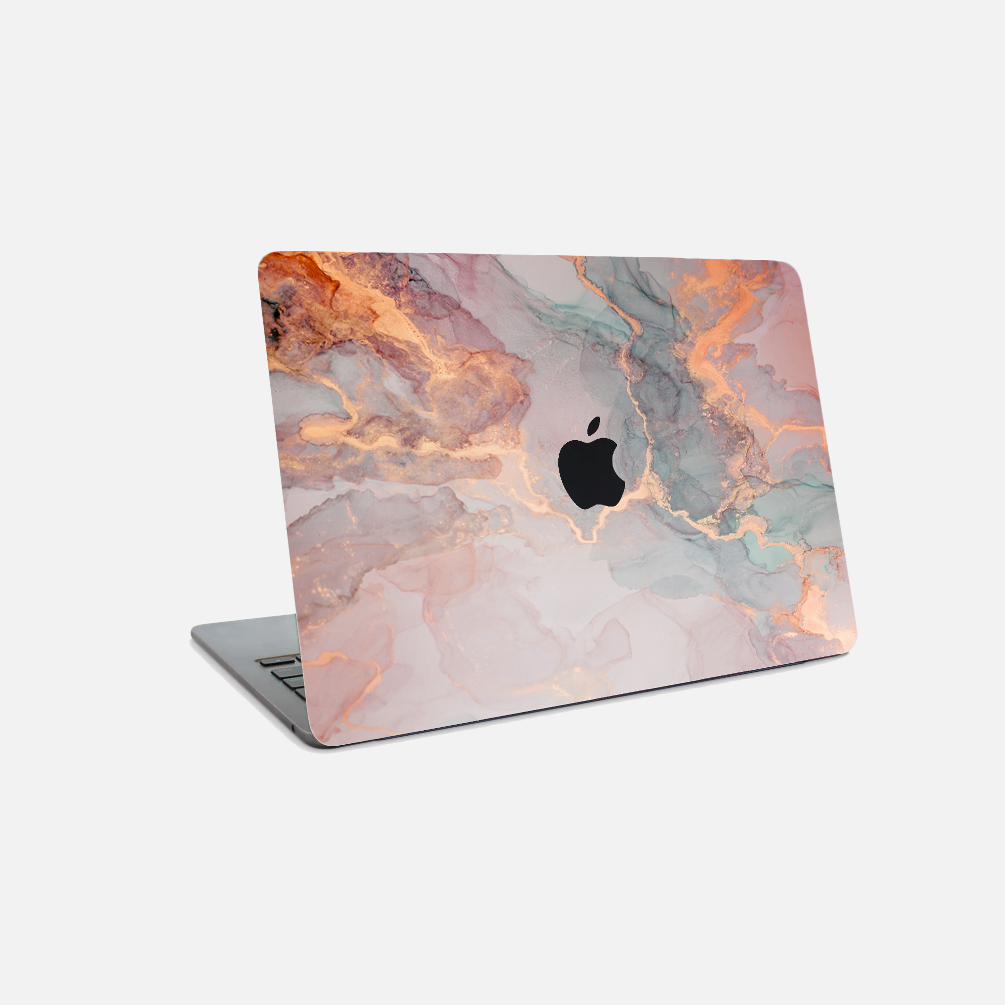 Marbre Coloré - Sticker pour Mac